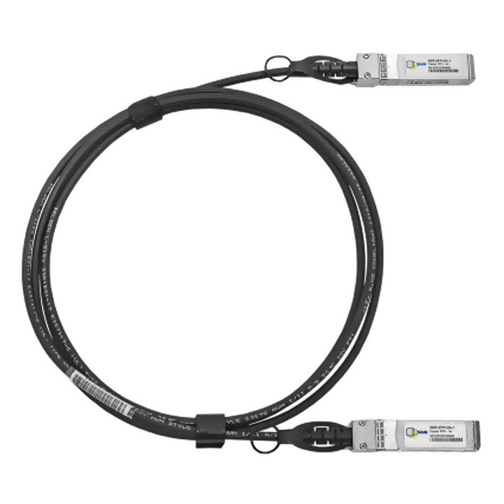 SNR SNR-SFP+DA-1 Direct Attached Twinax кабель, SFP+ 10GBASE, дальность до 1м, 30AWG.