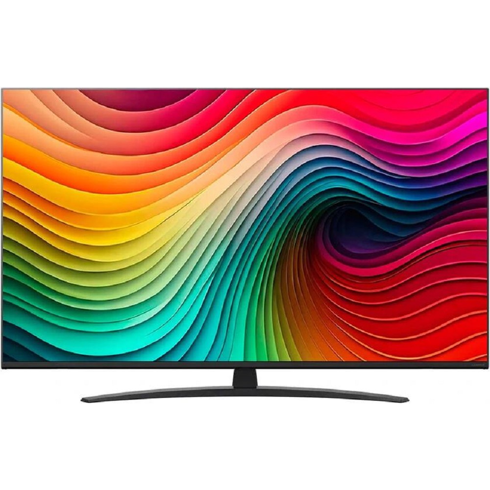 LG 55" 55NANO81A6A.ARUG черный 4K Ultra HD 60Hz DVB-T DVB-T2 DVB-C DVB-S DVB-S2 USB WiFi Smart TV