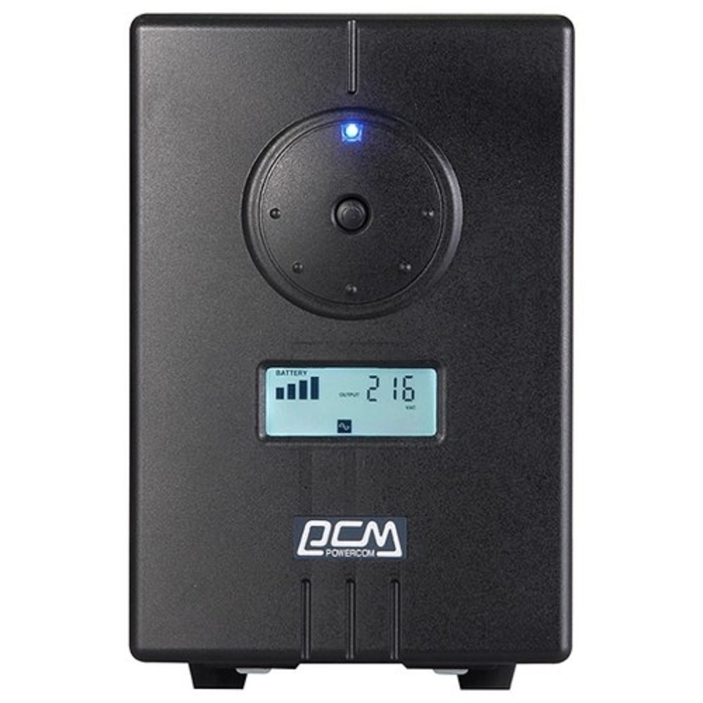 PowerCom ИБП Infinity INF-1500(AP) {Line-Interactive, 1500VA / 1050W, Tower, 2xEURO, USB, подкл. доп. батарей} (383447)