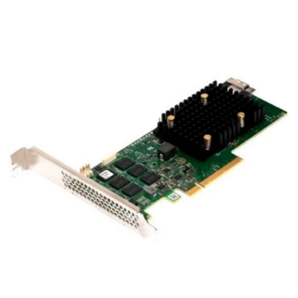 Broadcom 05-50077-03 Контроллер SAS LSI 9500-8i SGL 05-50077-03 PCIe v4 x8 LP, Tri-Mode SAS/SATA/NVMe 12G HBA, 8port(1*int SFF8654), 3808 IOC, RTL {5}