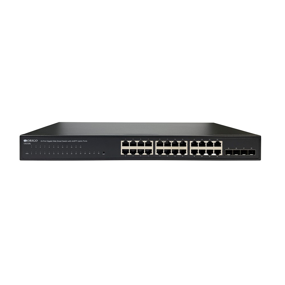 ORIGO OS2328L/A1A Web-управляемый L2 коммутатор 24x1000Base-T, 4x100/1000Base-X SFP