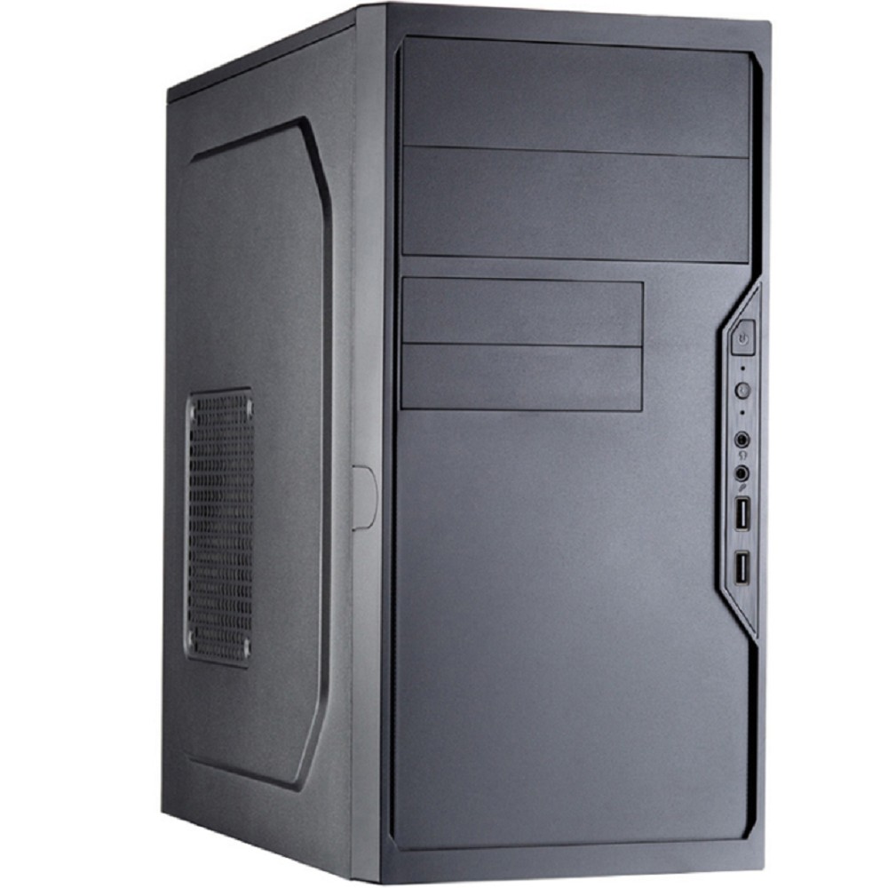 Foxline FL-733(R)-FZ500R  mATX, 2x5.25EXT, 2x3.5EXT, 5x3.5INT, 2xUSB2.0, HDA, w/o FAN, w/500W ATX PSU, w/1.2m EU pwr cord