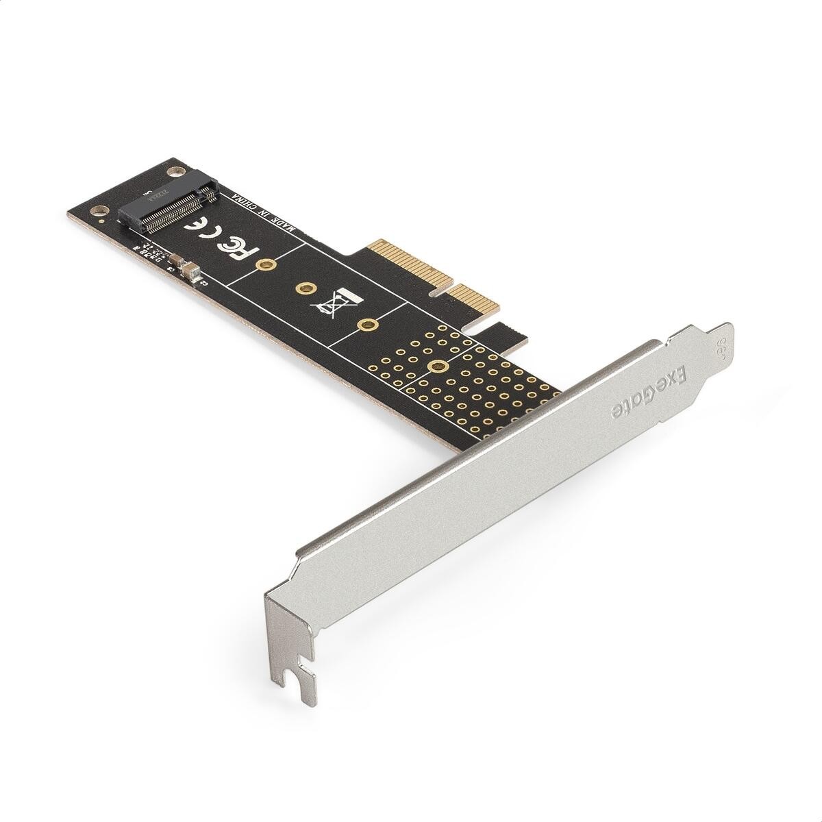 Exegate EX300629RUS Переходник ExeGate EXE-570 (M.2 M key -> PCI-E x4 v3.0 для установки SSD 2230/2242/2260/2280/22110 M.2 M key в слот PCI-E x4)