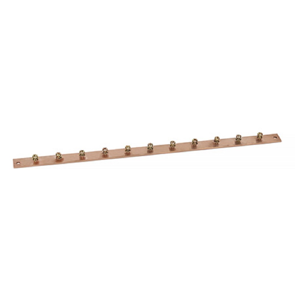 Cabeus CGB-IN-1U-11-19 Медная шина заземления, 11 точек подключения, 19" дюймов