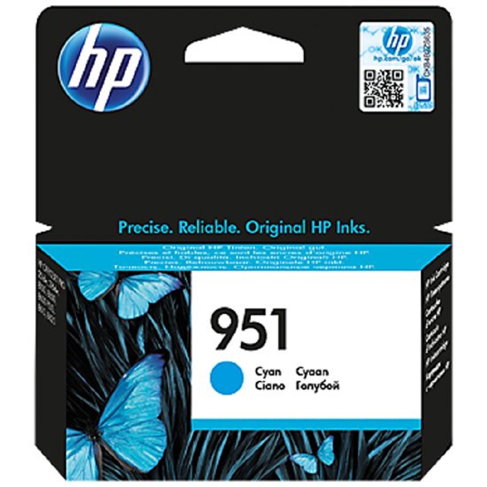 HP CN050AE Картридж №951 голубой {Officejet Pro 8610/8620 e-All-in-One (700стр.)}