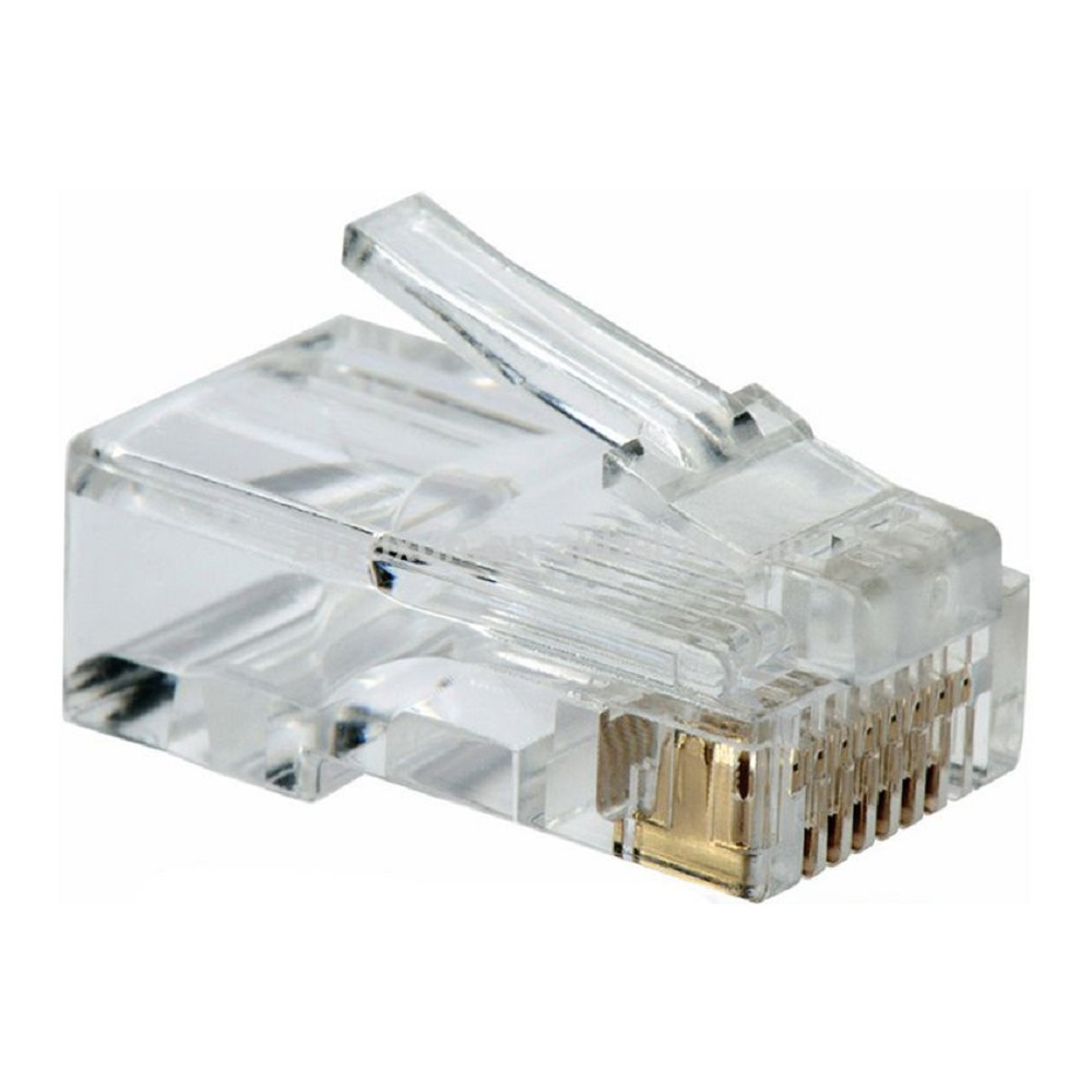 5bites US100A/US010A Коннектор  RJ-45 8p8c 6кат., зол.напыление (1шт)