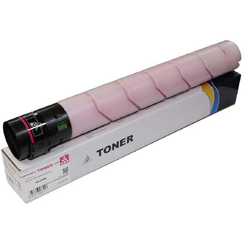 Тонер-картридж (CPT) TN-512M для KONICA MINOLTA Bizhub C454/554/454e/554e (CET) Magenta, 514г, 26000 стр., CET141256