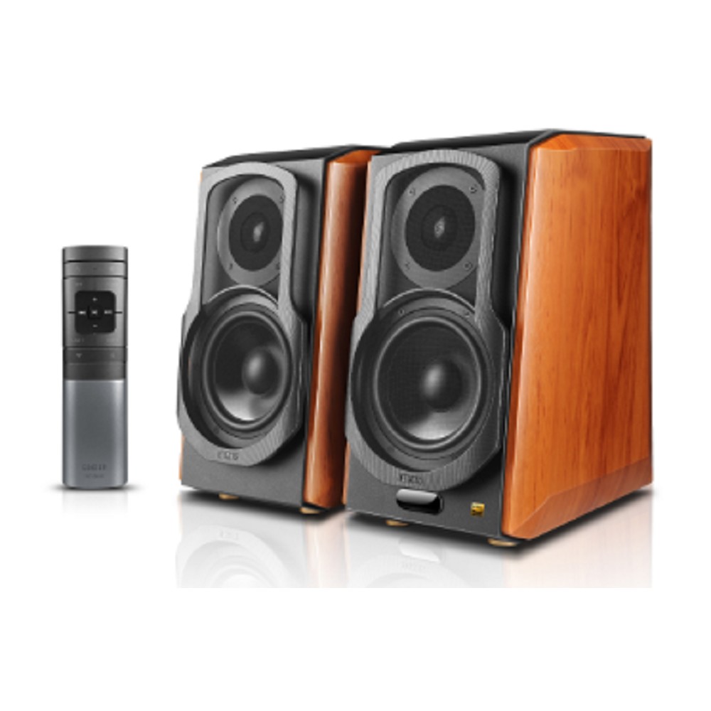 Edifier S1000W  Brown {120W, 45 Гц - 40 кГц;WiFi, Airplay2, Bluetooth 5.2, Optical, RCA, Coaxial}