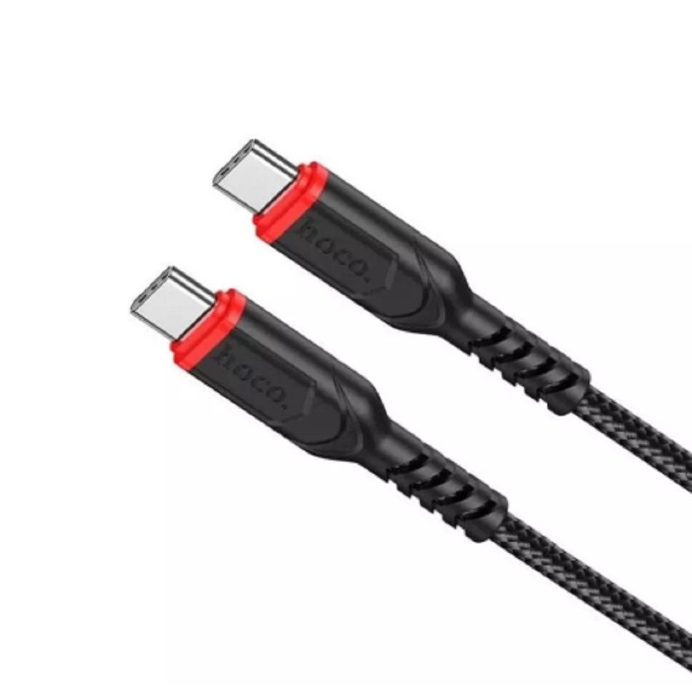 HOCO X59/ PD кабель Type-C-Type-C/ 2m/ 3A/60W/ черный