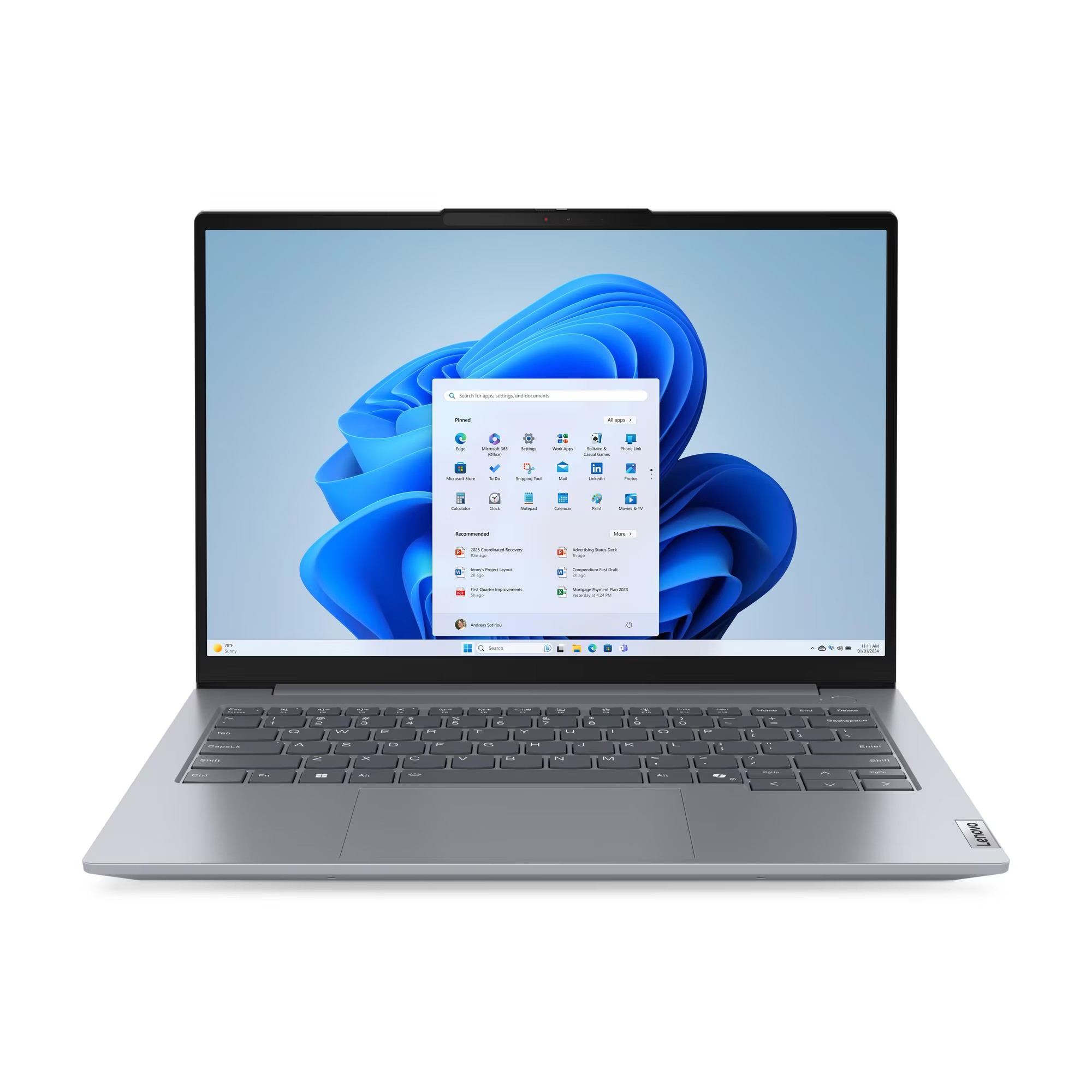 Lenovo ThinkBook 14 G7 IML [21MR004BRU] Grey 14" {WUXGA Ultra 7 155H/16Gb/512Gb SSD/W11Pro}