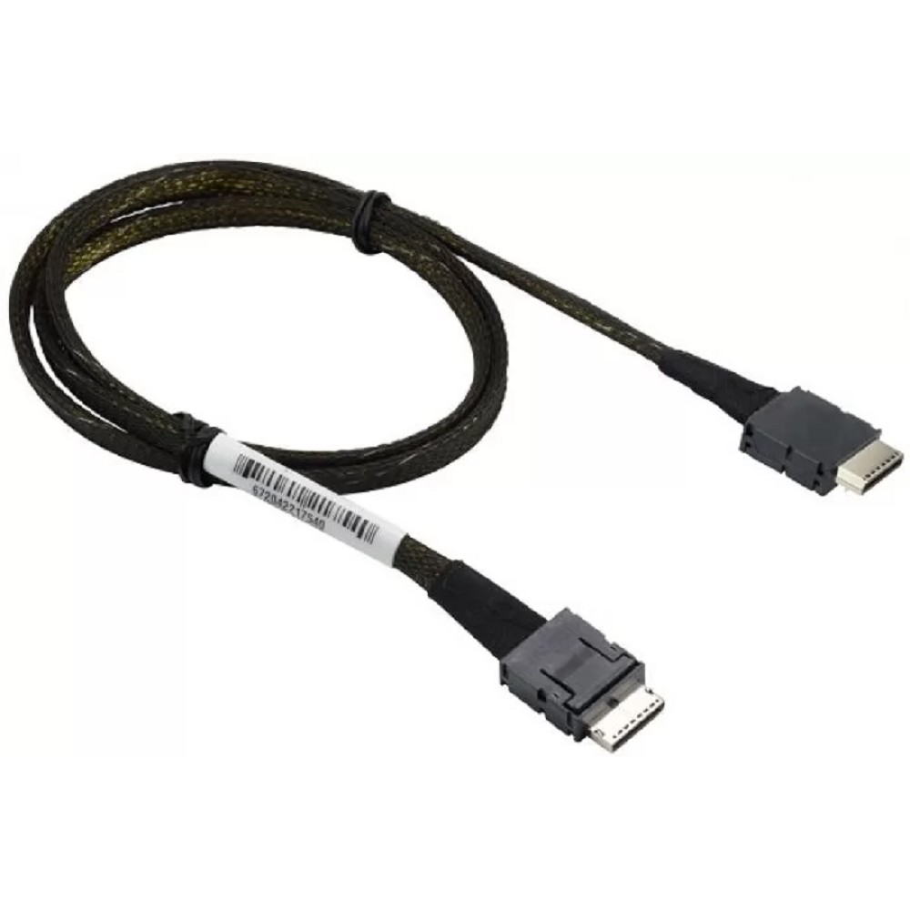 Кабель Supermicro CBL-SAST-0847 OCuLink SFF-8611 (x4) - OCuLink SFF-8611 (x4), 76см