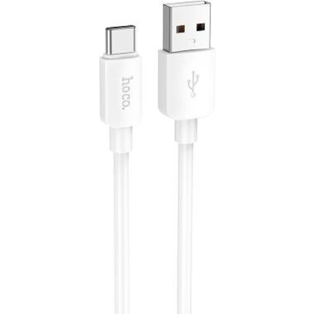 HOCO X96/ USB кабель Type-C/ 1m/ 3A/ White