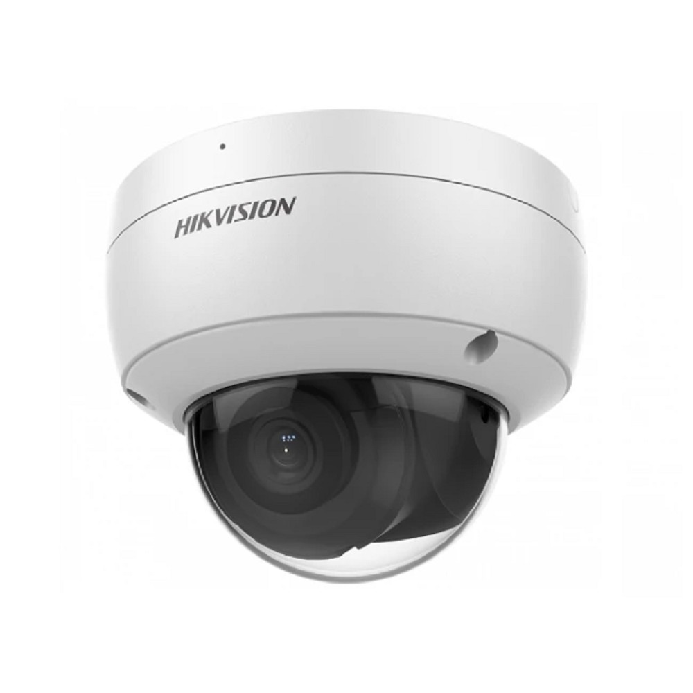 HIKVISION DS-2CD2123G2-IU(4mm) 2Мп уличная купольная IP-камера с EXIR-подсветкой до 30м и технологией AcuSense