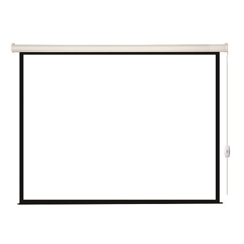 Lumien Eco Control [LEC-100105] Экран с электроприводом 128x171 см (раб. область 122х165 см) Matte White черная кайма по периметру 4:3                                                                  