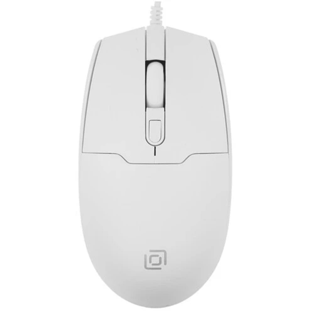 Oklick 147M белый оптическая (2000dpi) USB (4but) [1868746]