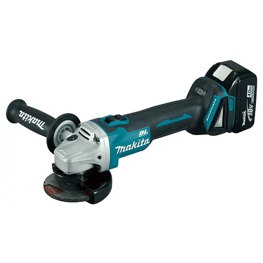 Makita DGA504RF Машина шлифовальная угловая аккумуляторная [DGA504RF] {18В,1х3Ач,Li-ion,8500об\м,2.5кг,чем,пл пуск,anti-restart}