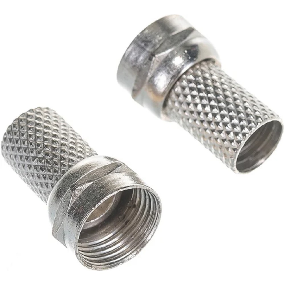 Cablexpert F Коннектор 18mm, для кабеля RG6, 5шт (SPL6-01)