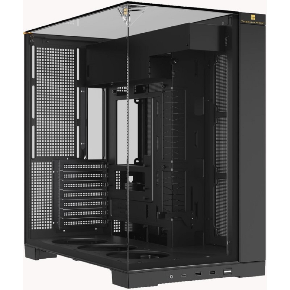 Thermalright Корпус TR-A70 / Black / TG / USB TYPE-C / W/O fans / ATX  / TRA70B