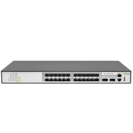 SNR SNR-S2990X-24FQ Управляемый коммутатор уровня 2+, 24 порта 1/10G SFP+, 2 порта 40G QSFP+, встроенный БП ~220V AC, RPS 36-72V DC
