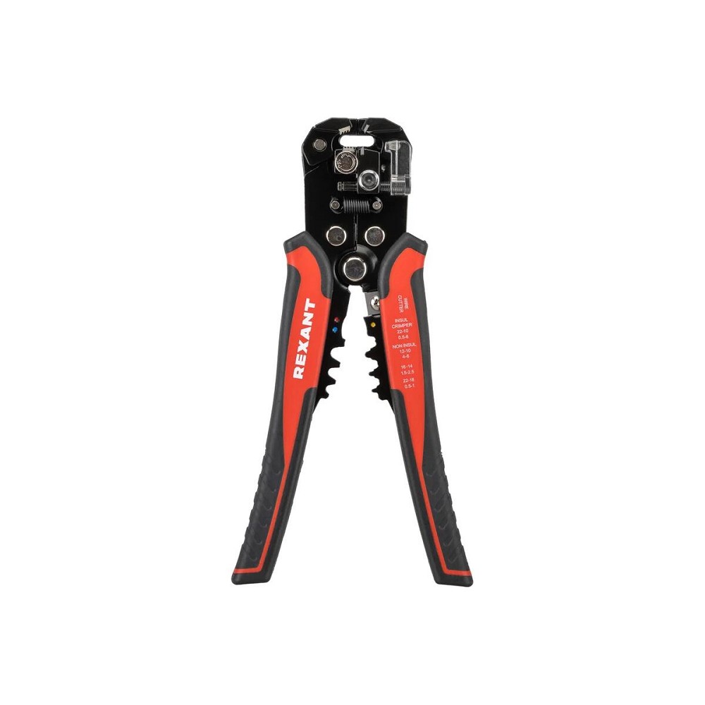 Rexant (12-4005) Инструмент для зачистки кабеля 0.2-6.0 мм? и обжима наконечников (HT-766) (TL-766)