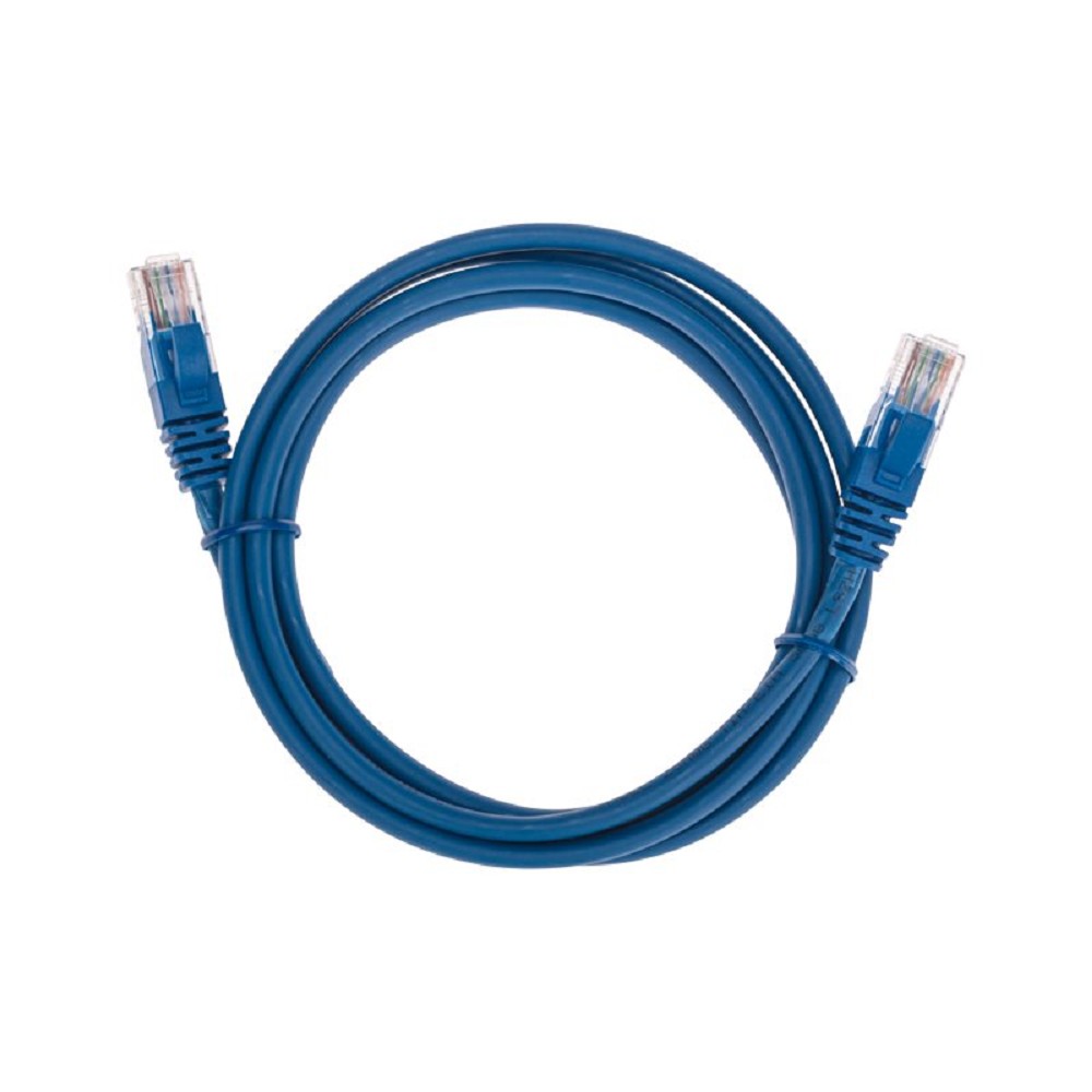 Rexant (02-0104-105) Патч-корд U/UTP, CAT 5e, RJ45-RJ45, 26AWG, LSZH, синий, 1,5м