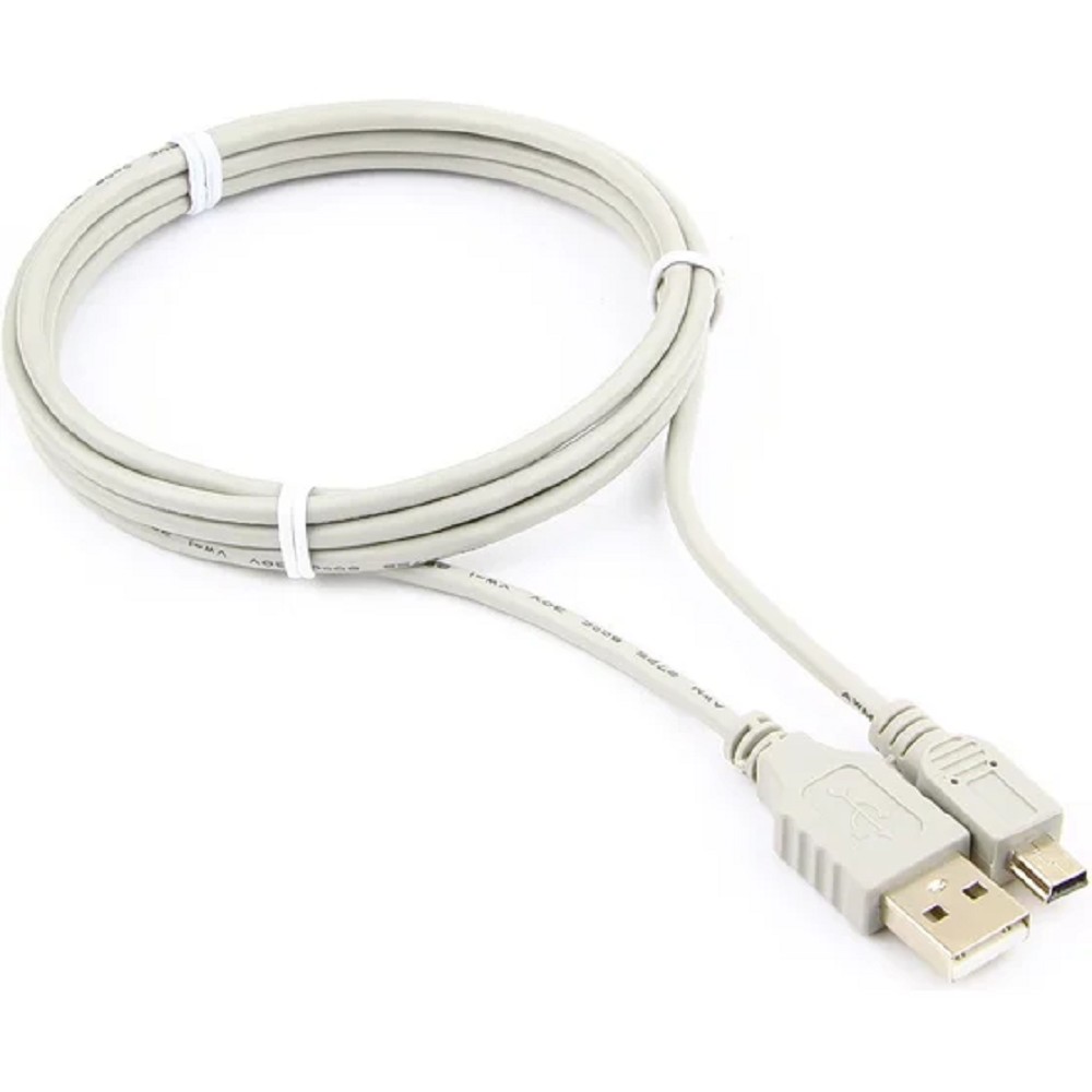 Gembird CC-USB2-AM5P-6-(N)  USB 2.0 кабель для соед. 1.8м  А-miniB (5 pin) , пакет (CC-USB2-AM5P-6-N)