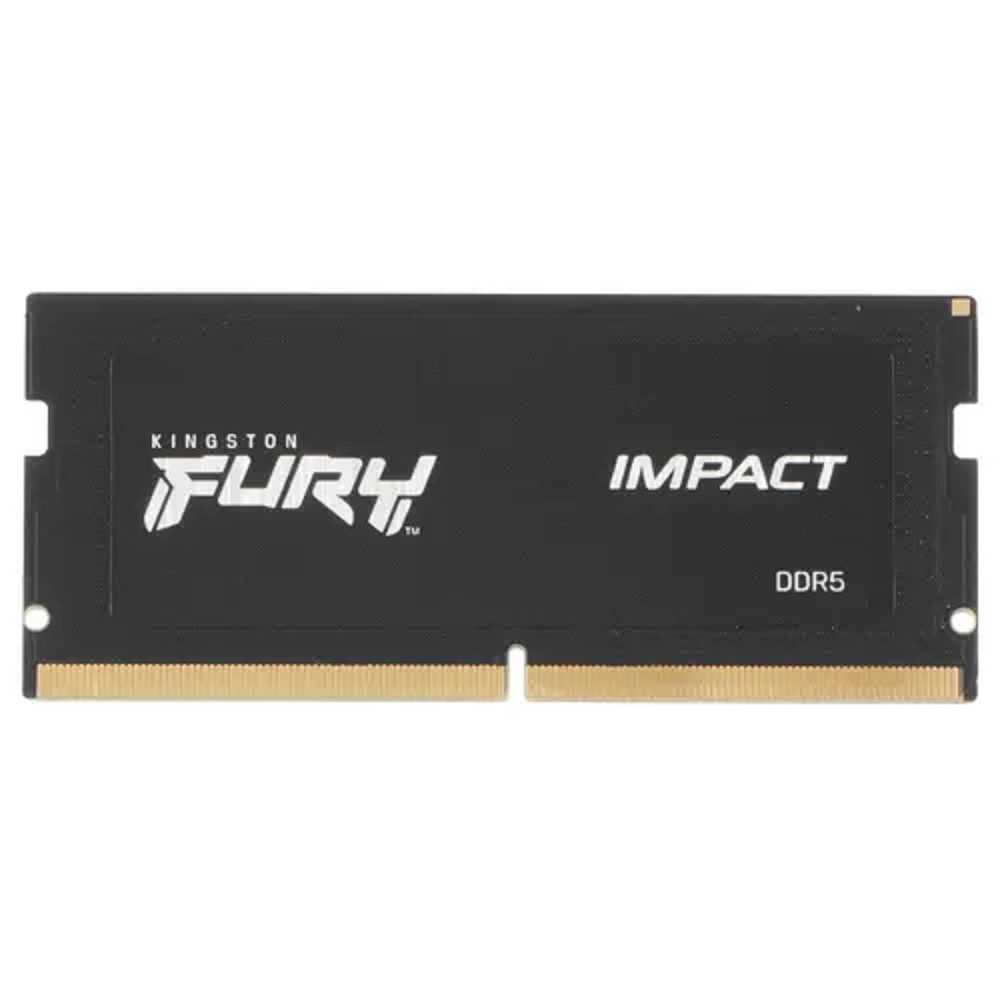Kingston DDR5 SODIMM 16GB 4800MT/s  CL38  FURY Impact PnP KF548S38IB-16