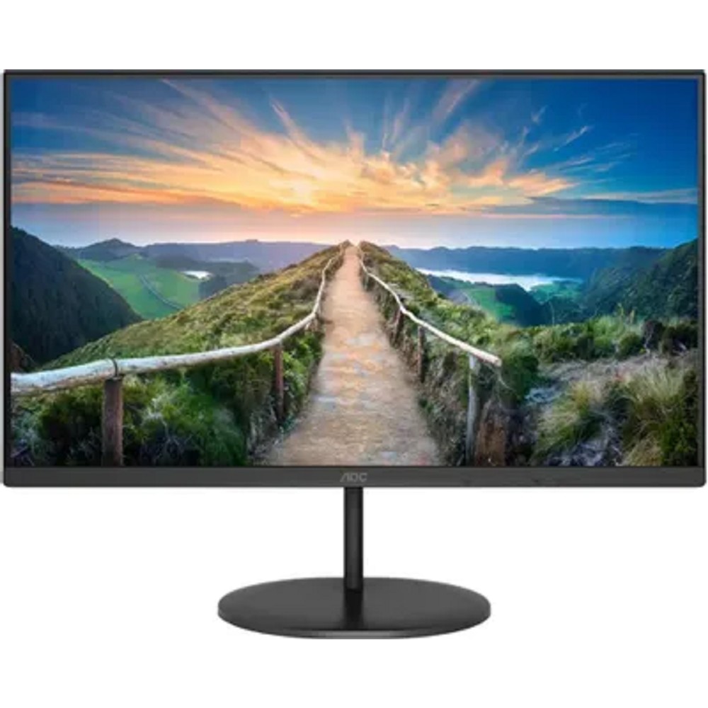 LCD AOC 23.8" Q24V4EA черный {IPS 2560x1440 75Hz 16:9 1000:1 250cd 178/178 8bit(6bit+FRC)  D-Sub HDMI1.4  DisplayPort1.2 AdaptiveSync AudioOut 2x2W VESA}