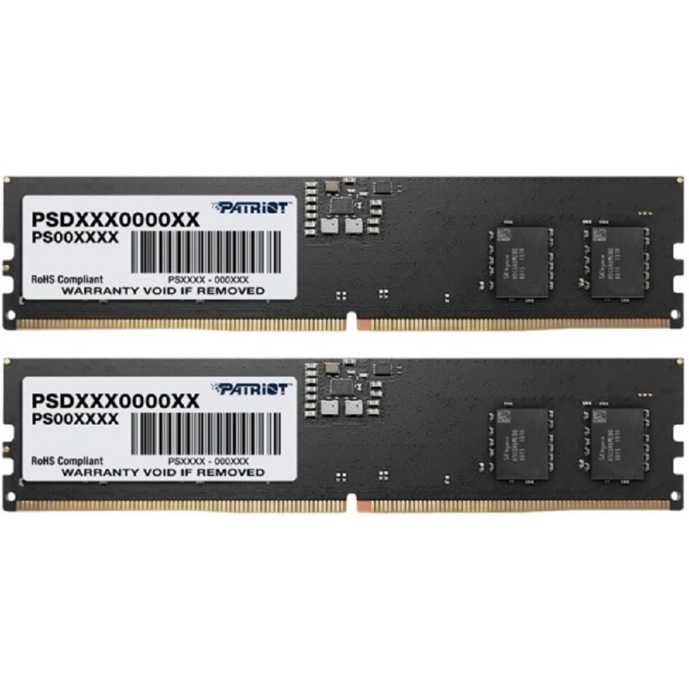 Patriot DDR5 DIMM 32GB 2x16Gb 4800MHz PSD532G4800K Signature RTL PC5-38400 CL40 ECC 288-pin 1.1В