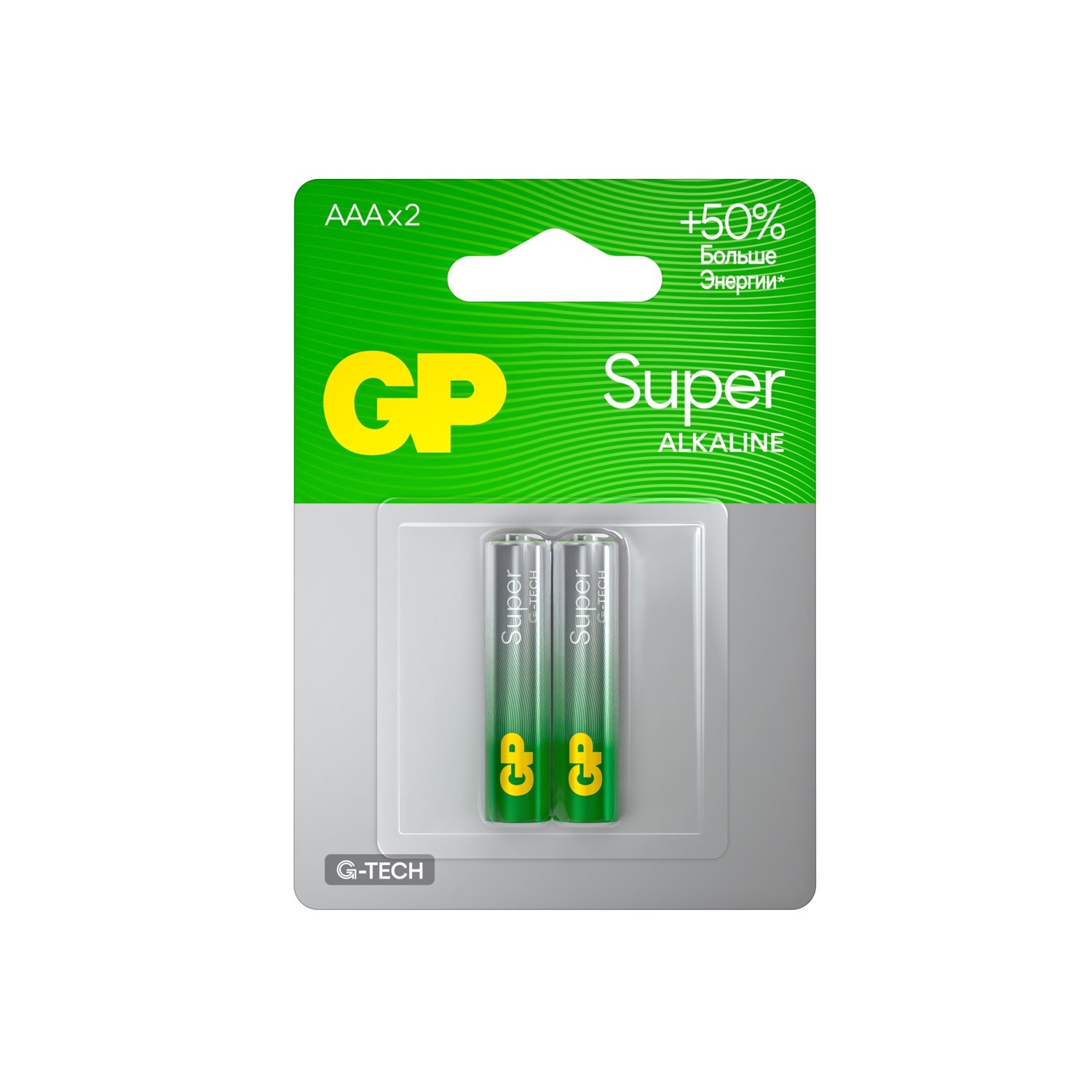 GP 24AA21-2CRSBC2 20/160 Super Alkaline G-Tech (2 шт. в уп-ке) 