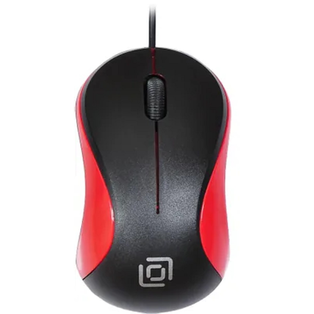 Oklick 115S for Notebooks Black/Red Optical 1000DPI USB [711637]
