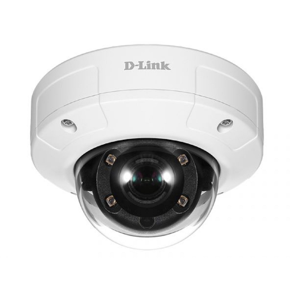D-Link DCS-4602EV/UPA/B1A Внешняя купольная антивандальная сетевая 2 МП Full HD-камера с поддержкой WDR, PoE и ночной съемки