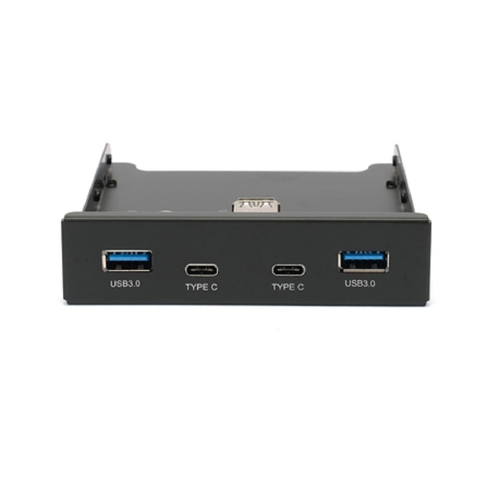 Gembird Планка USB 3.0 на переднюю панель 3.5", 2 порта USB и 2 порта Type-C (FP3.5-USB3-2A2C)