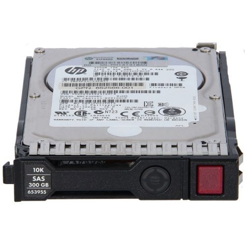 HPE 653955-001B Жесткий диск HPE 653955-001B 300GB 2,5"(SFF) SAS 10K 6G SC DS HDD