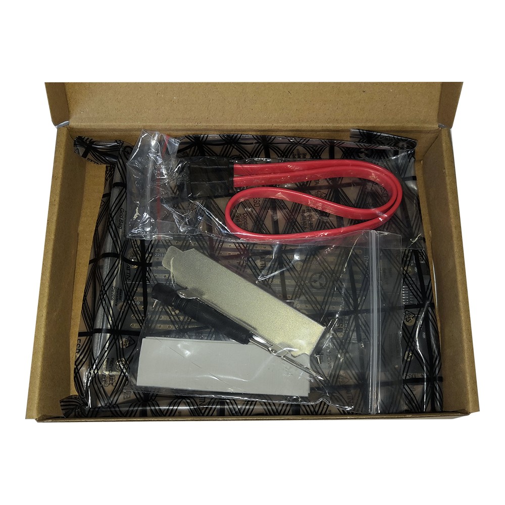 ORIENT C301E, Переходник PCI-Ex4->NGFF (M.2) M-key PCI-E SSD + SATA->NGFF (M.2) B-key SSD, тип 2230/2242/2260/2280/22110, SATA кабель и 2 планки крепления в комплекте (31129)