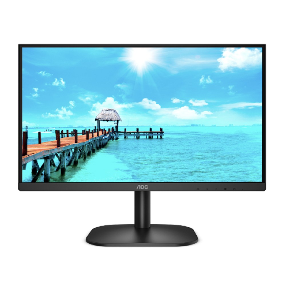 LCD AOC 21.5" 22B2H черный {VA 1920x1080 75Hz 6.5ms 178/178 200cd 200M:1 HDMI1.4}