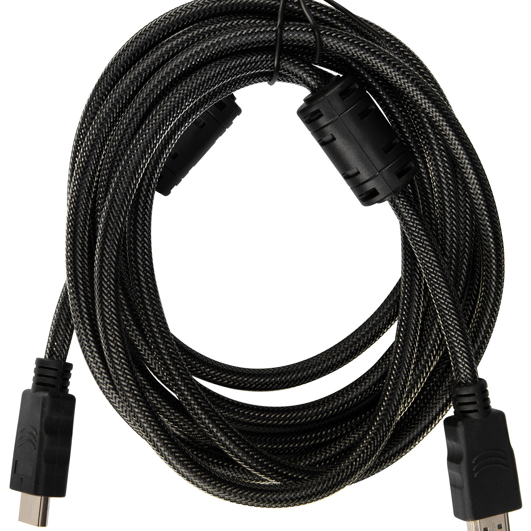 Кабель интерфейсный Buro HDMI-V1.4-3MC HDMI (m) - HDMI (m), ver 1.4, 3м, GOLD, ф/фильтр, черный 1478154