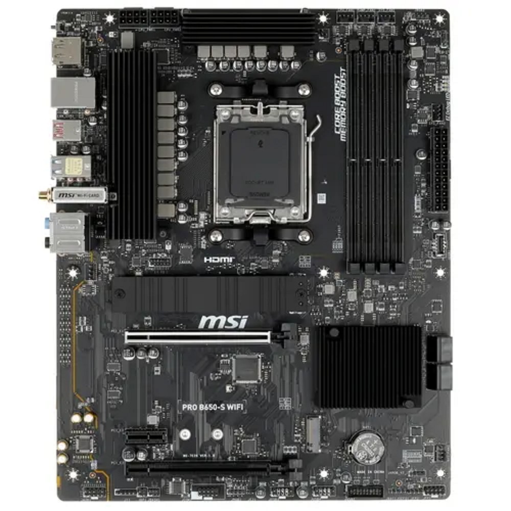 MSI PRO B650-S WIFI {SocketAM5, AMD B650, ATX} Ret