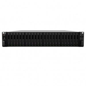 Synology FS3600 Сетевое хранилище 24x2.5" SAS/SATA, Intel Xeon D-1567/12x2.1GHz, 16GB DDR4, 4x1 Гбит/с, 2x10 Гбит/с 