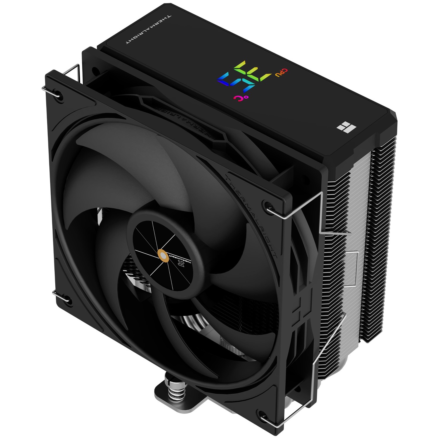 Thermalright Кулер Assassin X 120 R Digital Black  LGA115X/1200/1700/1851 (120mm PWM Fan, 4 тепл. трубки 6мм) / TRAX120RDB