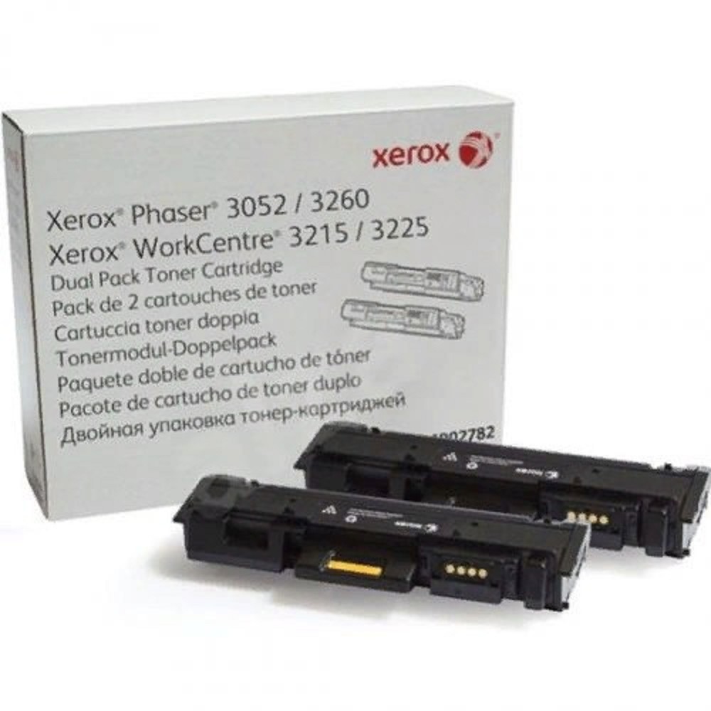 XEROX 106R02782 Тонер-картридж XEROX Phaser 3052/3260/WC 3215/25 (o) 3K (двойная упаковка)