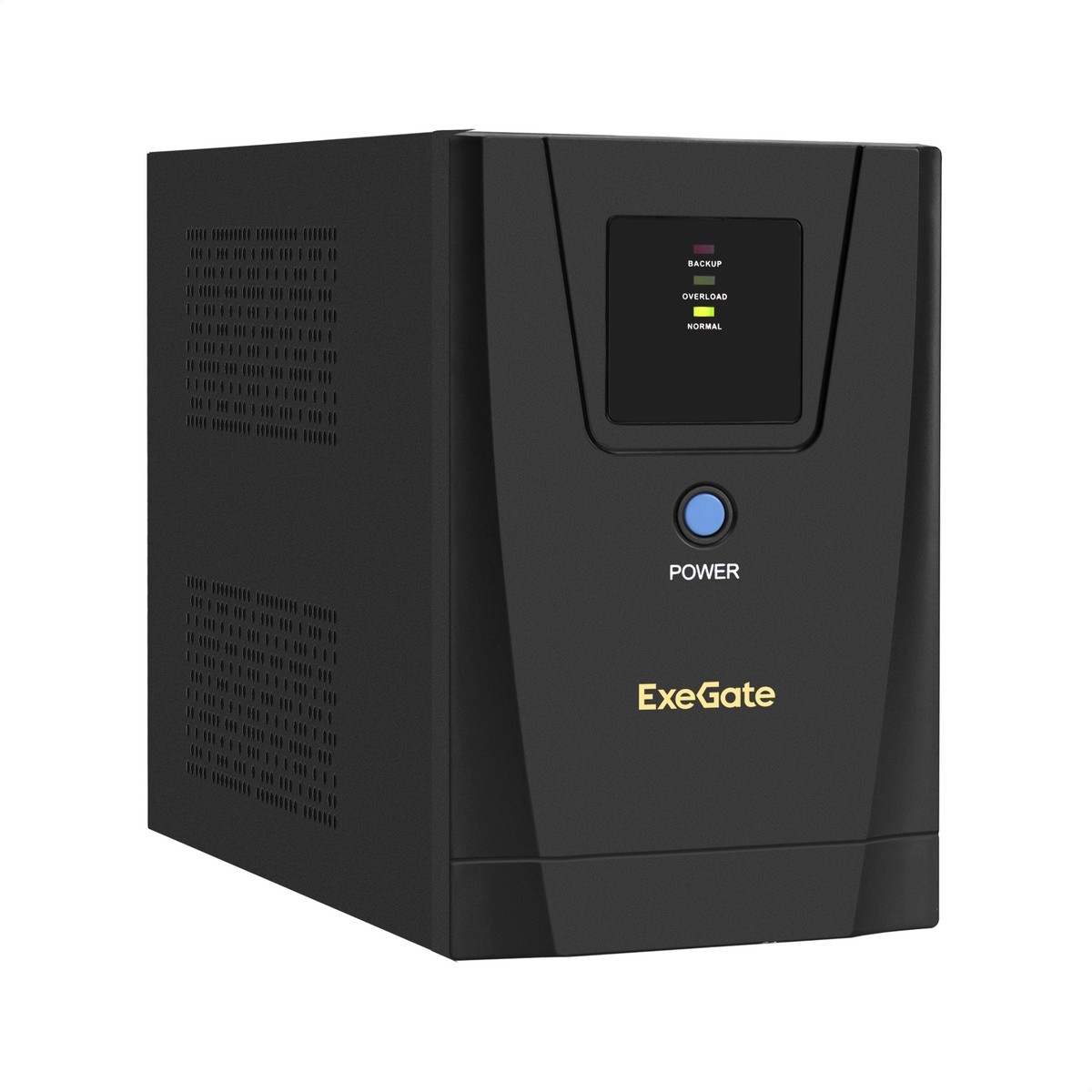 Exegate EP285488RUS ИБП ExeGate SpecialPro UNB-1200.LED.AVR.8C13.USB <1200VA/750W, LED, AVR, 8*C13, USB, металлический корпус, Black>