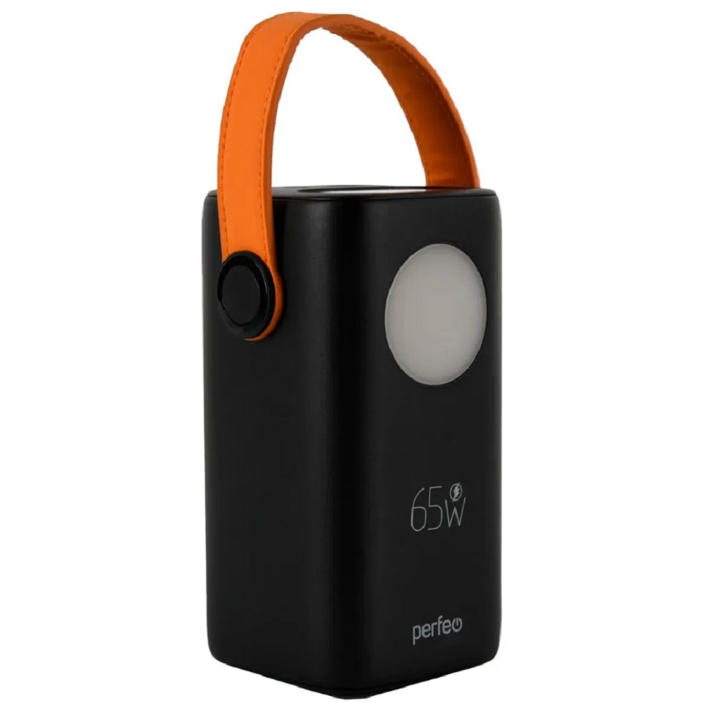 Perfeo Powerbank MOON 65W 40000 mAh/LED дисплей/PD+QC 3.0/2Type-C/2 USB/,max 65W/Black