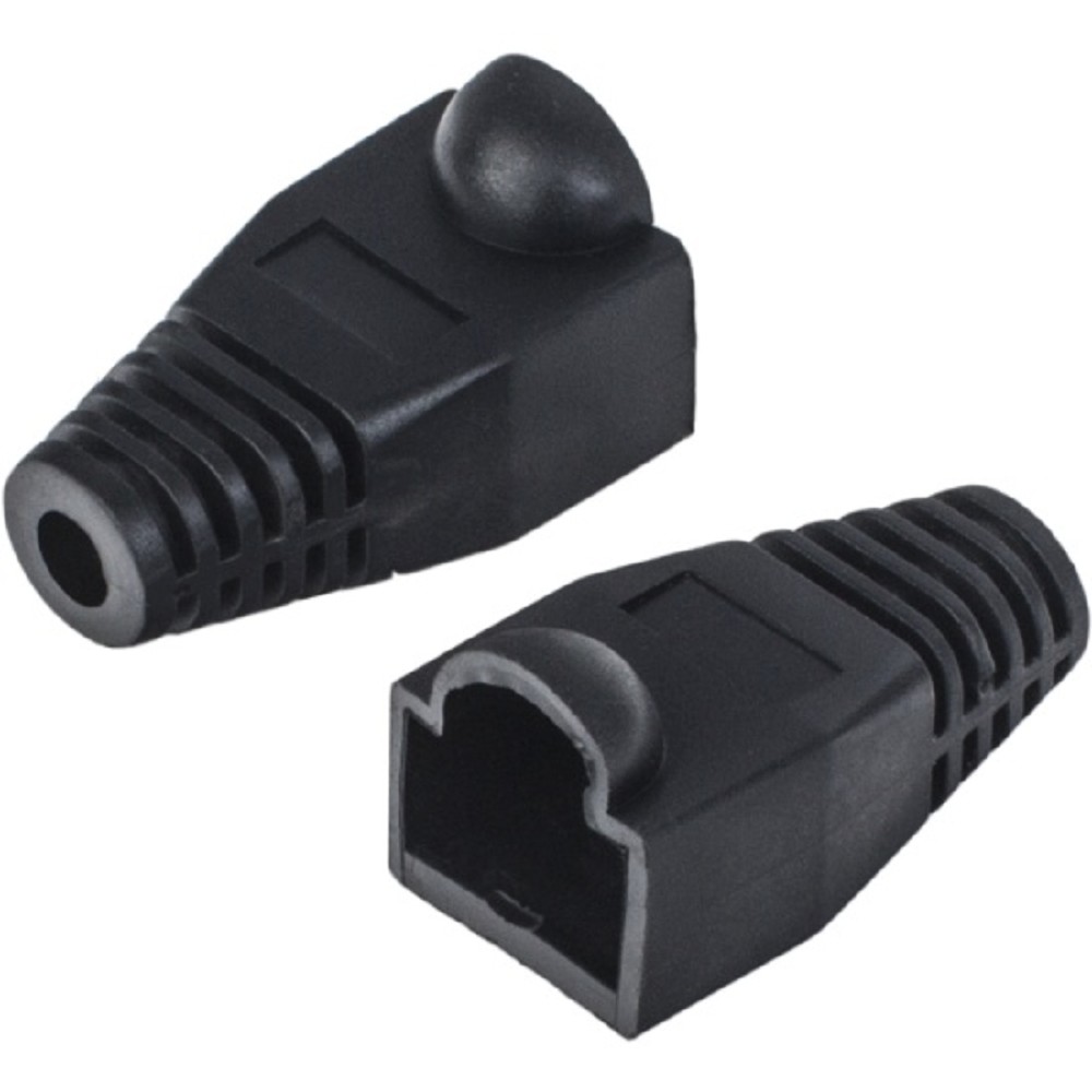5bites US016-BK Колпачок  для коннектора RJ45 черный, 100шт