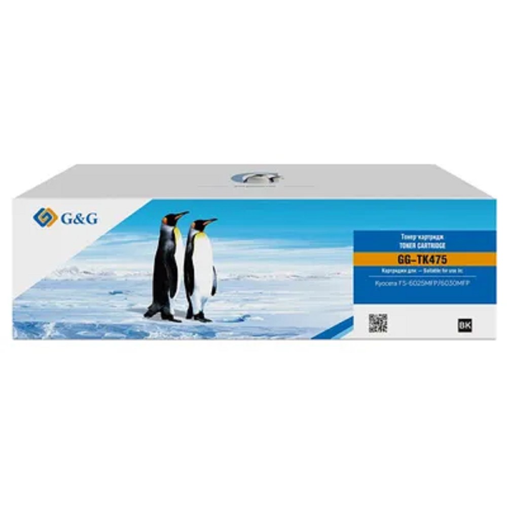 Картридж лазерный G&amp;G GG-TK475 черный (15000стр.) для Kyocera FS-6025/B/6030