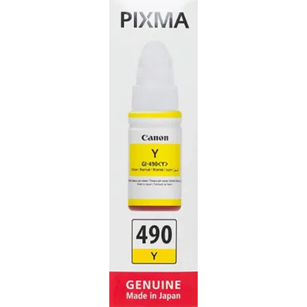 Canon 0666C001 Чернила Canon GI-490 Y (yellow), 70 мл
