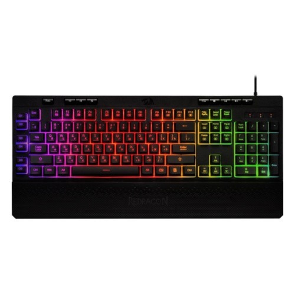 Повреждение упаковки Redragon Клавиатура Shiva  RU [77689] {Проводная игровая, RGB, 26 anti-ghost keys }