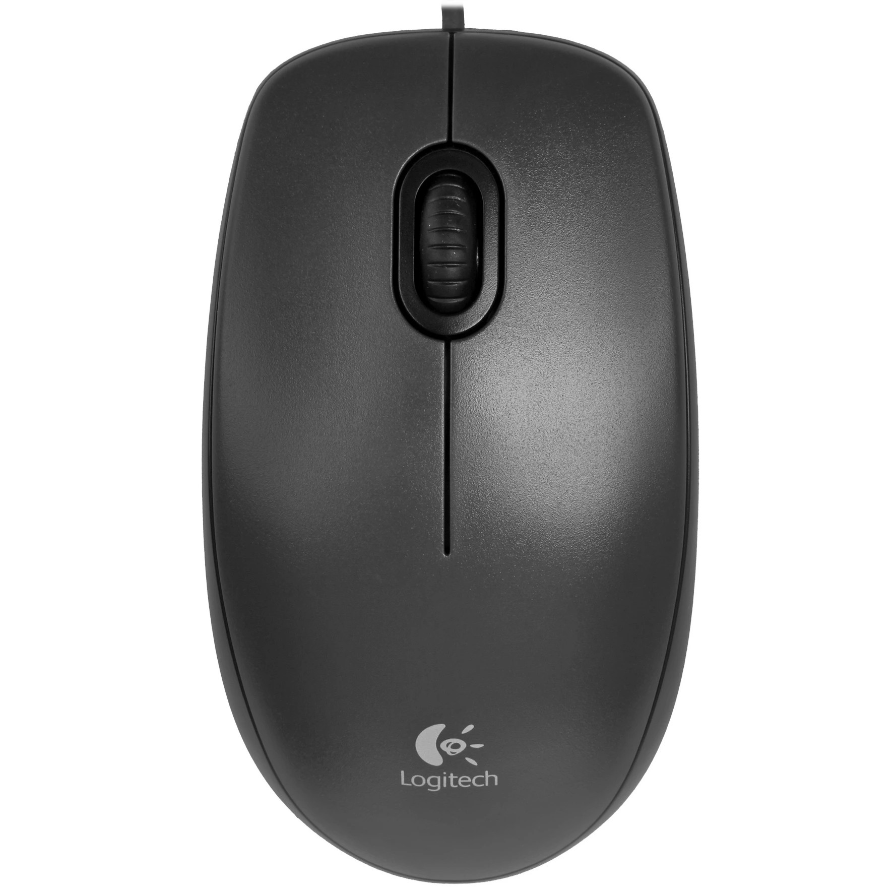 910-006652/910-005006/910-005003/910-006765 Мышь Logitech M100(M100r) Dark Ret {темно-серая/черная, оптическая, 1000dpi, USB, 1.8м}