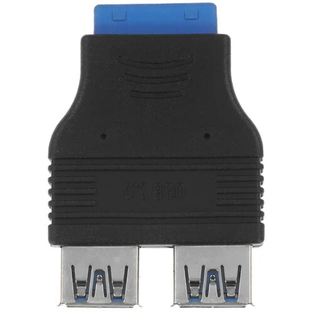 Espada Переходник с материнской платы Ei20U32, 20pin female на 2 порта USB 3.0 female (Ei20U32) (45366)