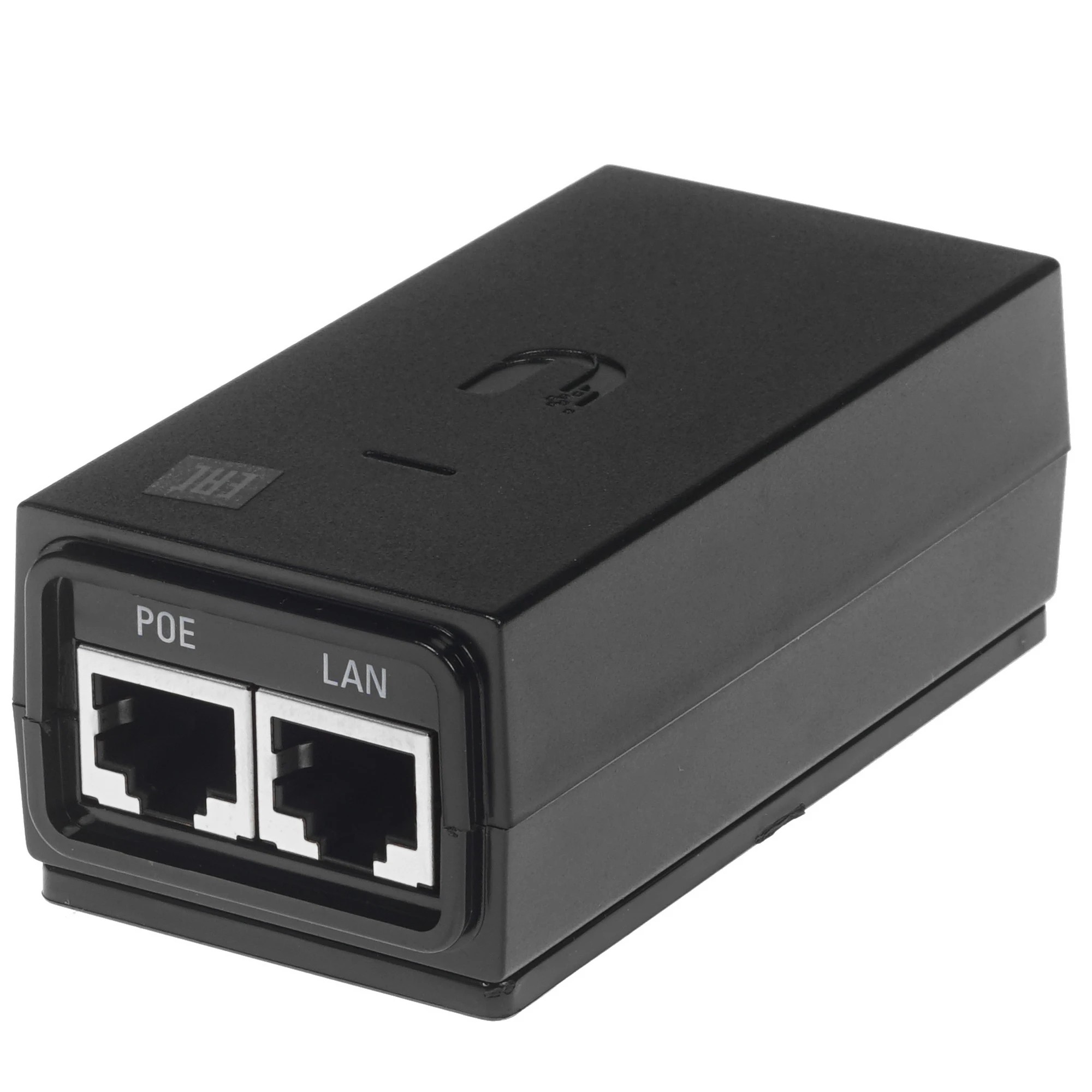 UBIQUITI POE-24-12W-G EU (Black) Блок питания с PoE, 220 VAC -> 24 VDC, 0.5А